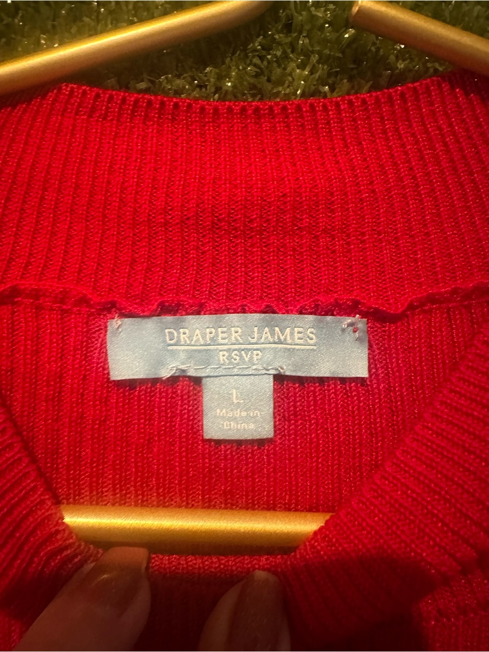 DRAPER JAMES RSVP Long Sleeve Sweater Dress - Picture 8 of 13